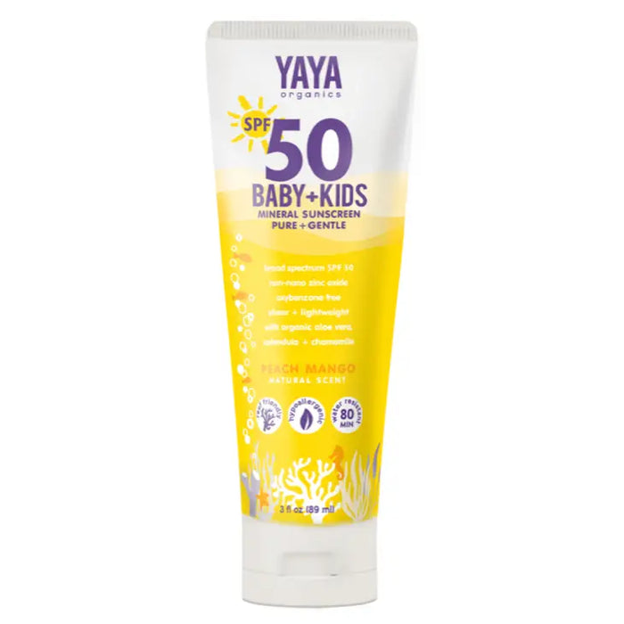 Baby + Kids Spf 50 Pure & Gentle Mineral Sunscreen