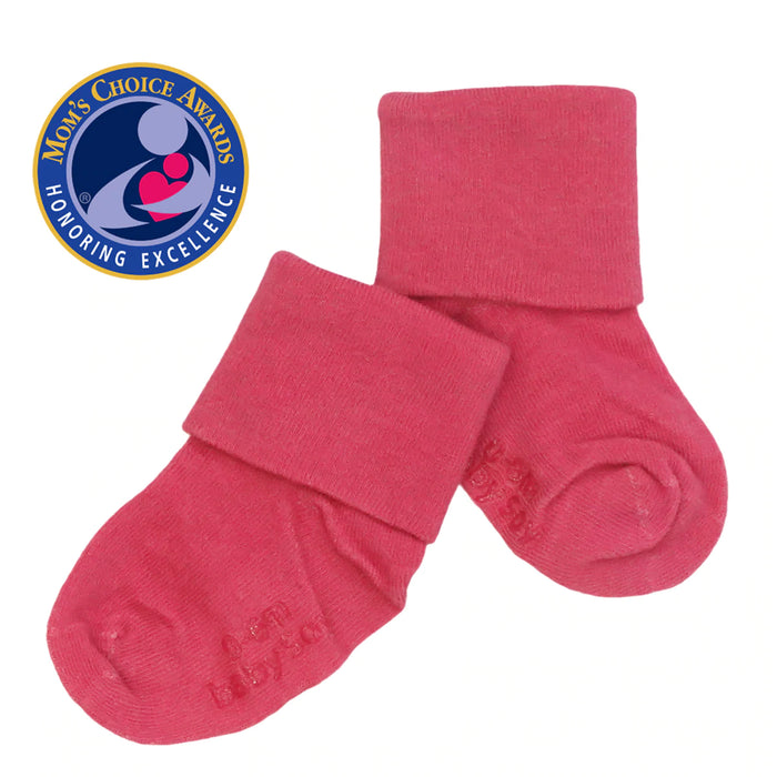 Berry Non-Slip Stay-On Socks