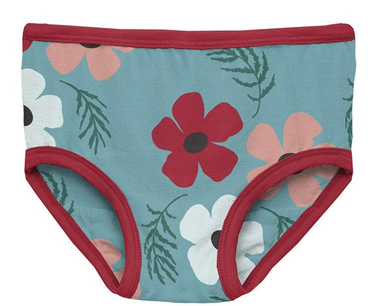 Glacier Wildflowers Girl's Underwear