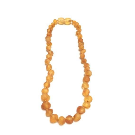 Raw Honey Baltic Amber Necklace