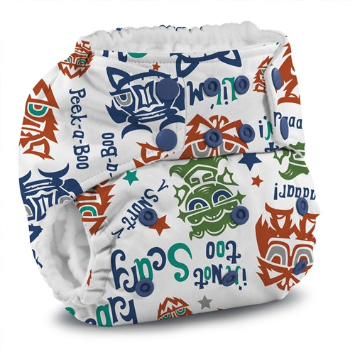 Print g2 One Size Pocket Diaper with 6-r Soaker- SNAP | Rumparooz - Nature Baby Outfitter