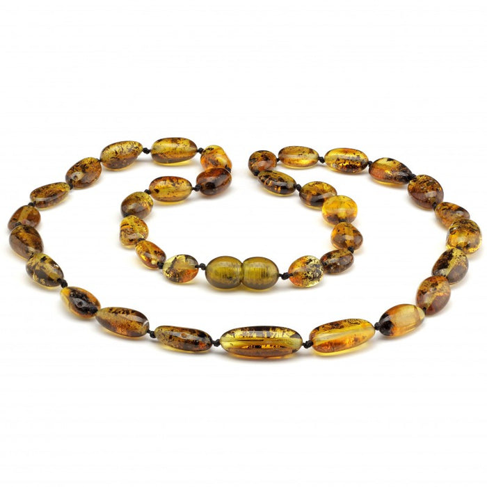 Polished Baltic Amber Adult Necklace | Nature Baby Outfitter