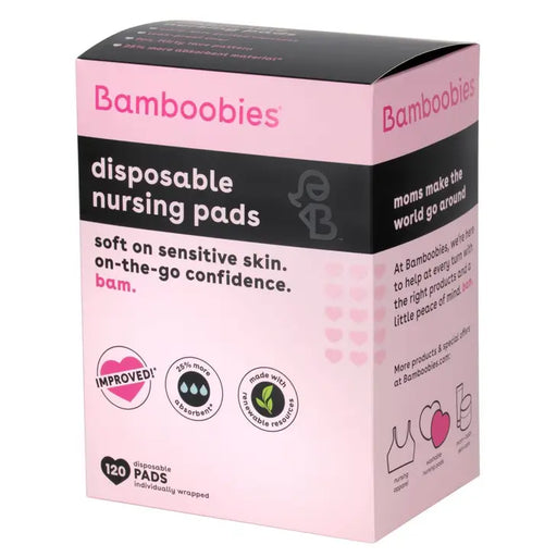Bamboo Disposable Nursing Pads - 120 Ct - Nature Baby Outfitter