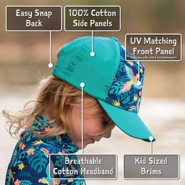 Black Tie-Dye Kid's Xplorer Hat