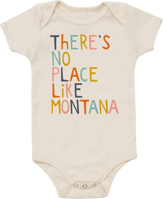 'There's No Place Like Montana' Organic Bodysuit