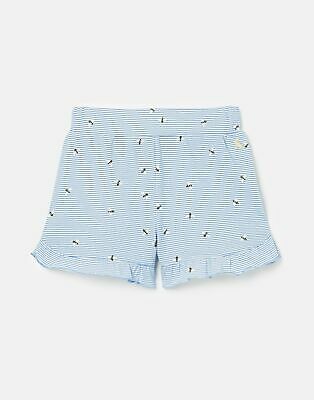 Amara Blue Bee Stripe Shorts