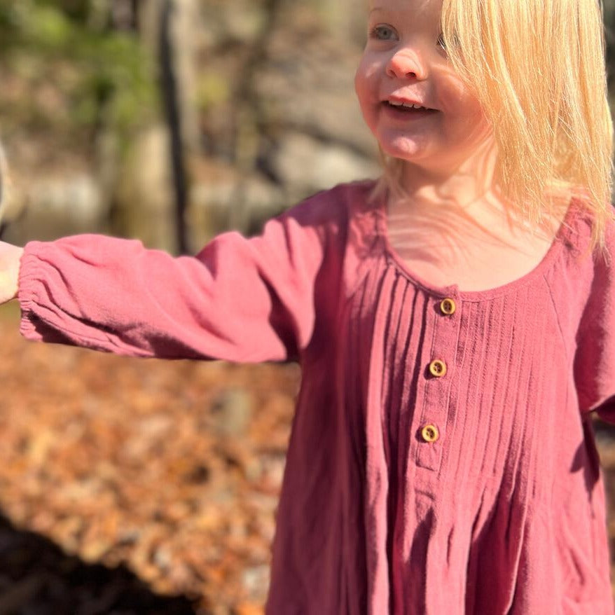 Berry Alecia Dress — Nature Baby Outfitter