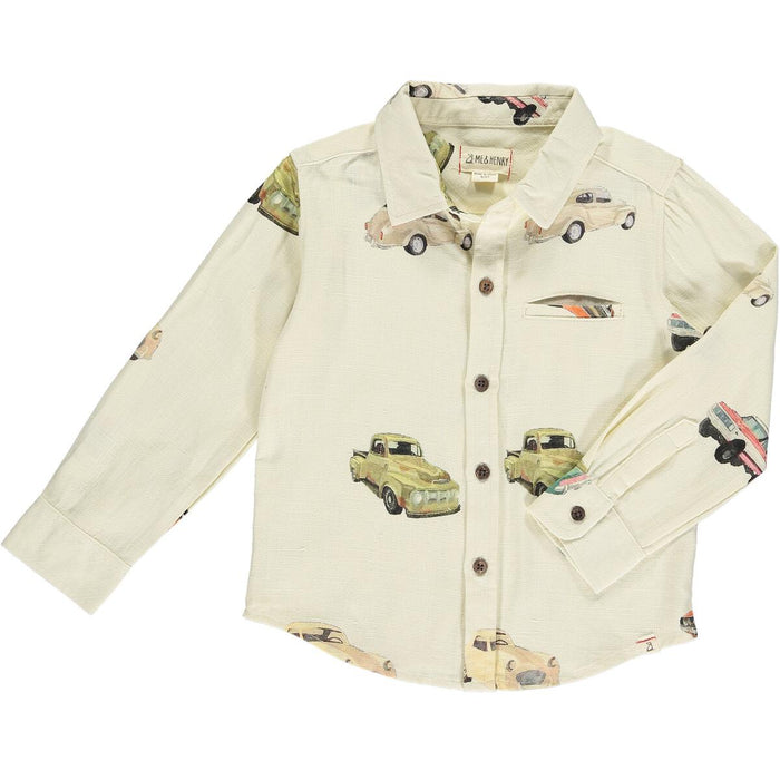 Cars Print Atwood Woven Shirt