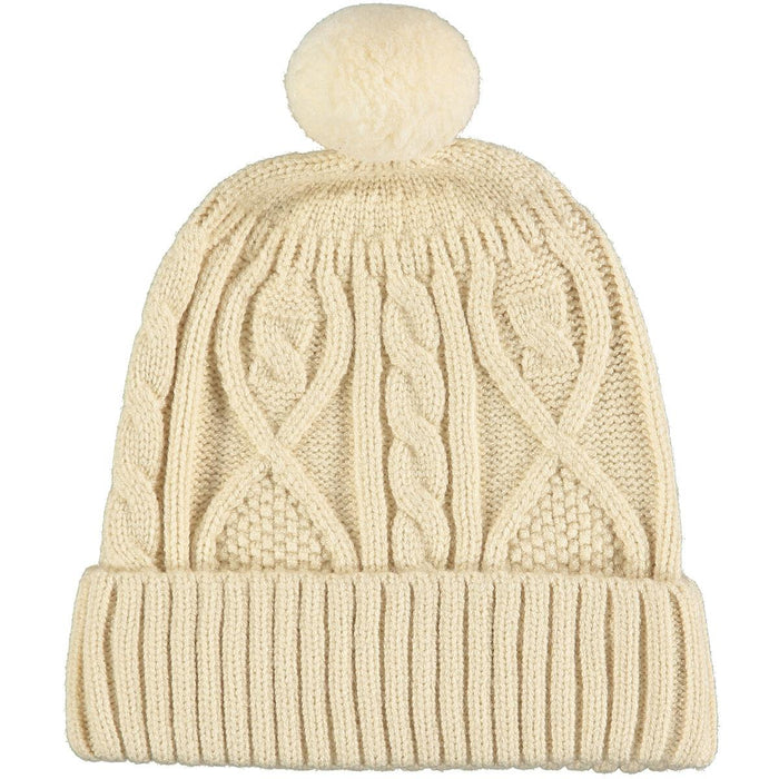 Cream Maddy Knit Hat