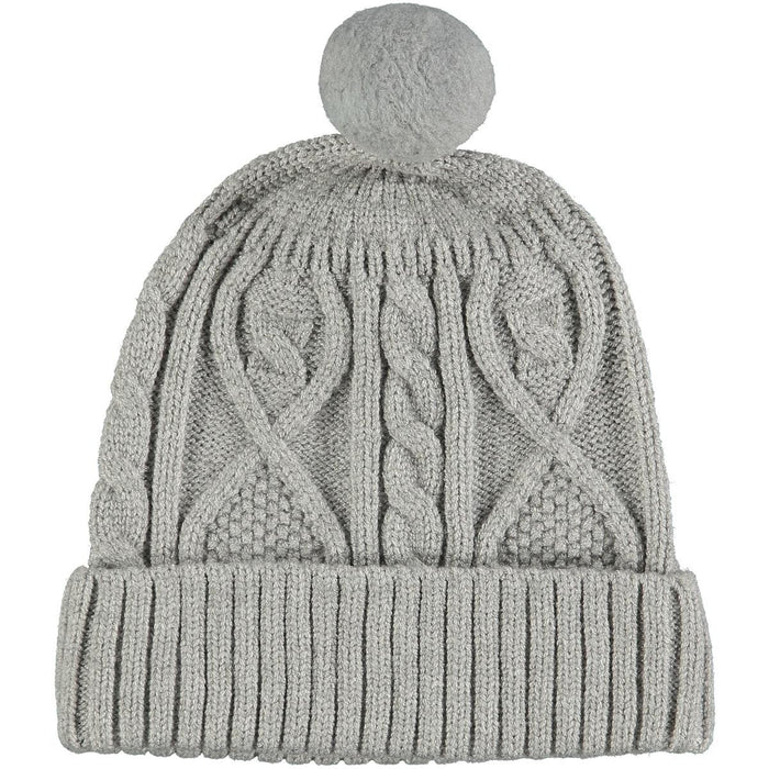Grey Maddy Knit Hat