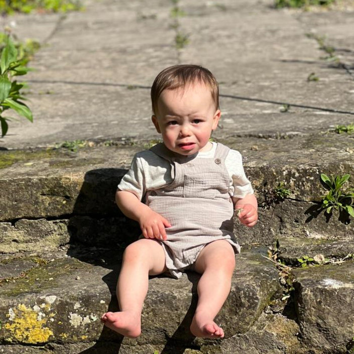 Grey Wella Shortie Romper