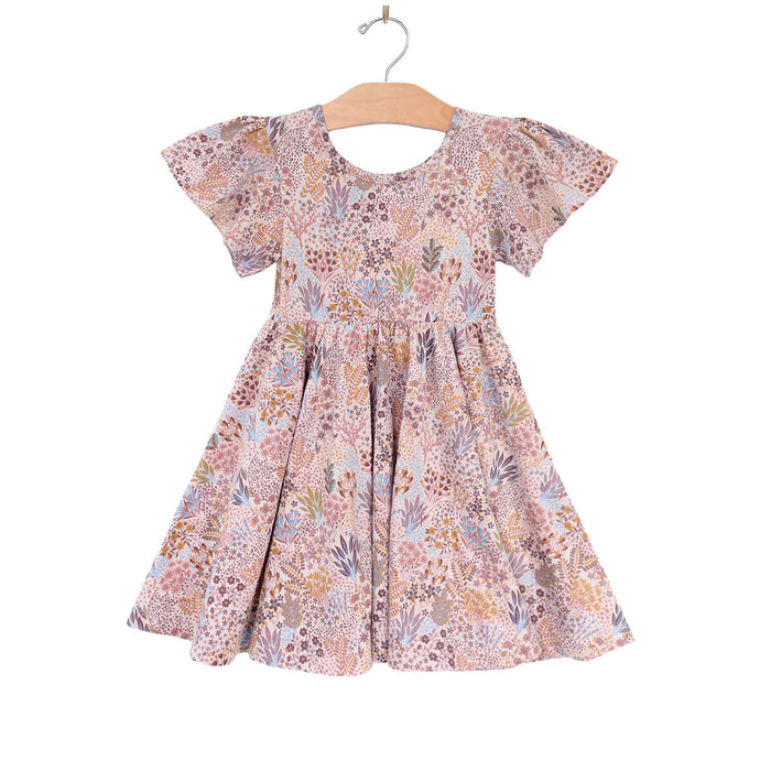 Lilac Spring Garden Twirl Dresss
