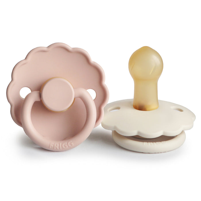 FRIGG Daisy Natural Rubber Pacifier 2-Pack - Nature Baby Outfitter