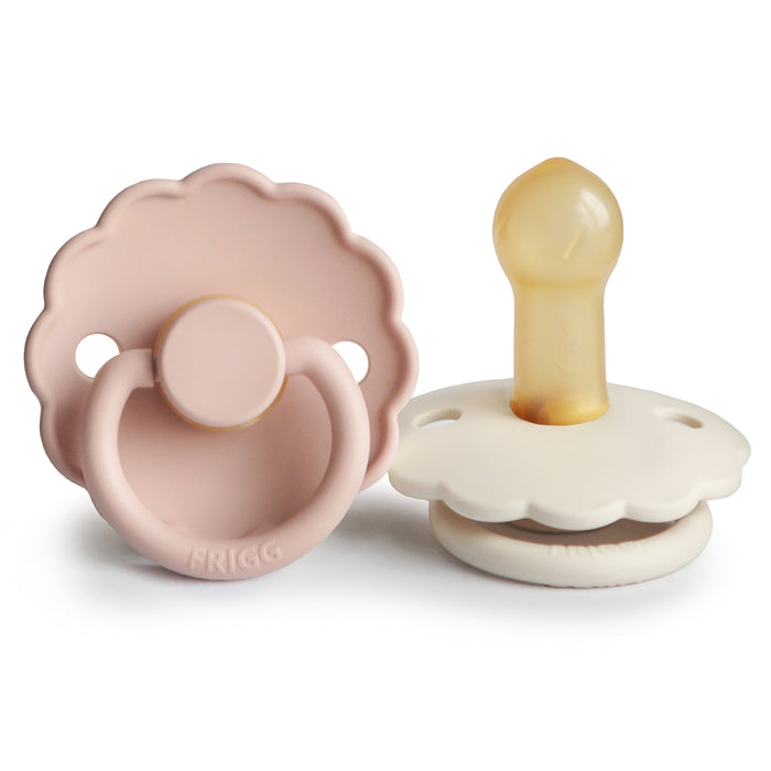 FRIGG Daisy Natural Rubber Pacifier 2-Pack - Nature Baby Outfitter