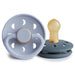 FRIGG Moon Natural Rubber Pacifier 2-Pack - Nature Baby Outfitter
