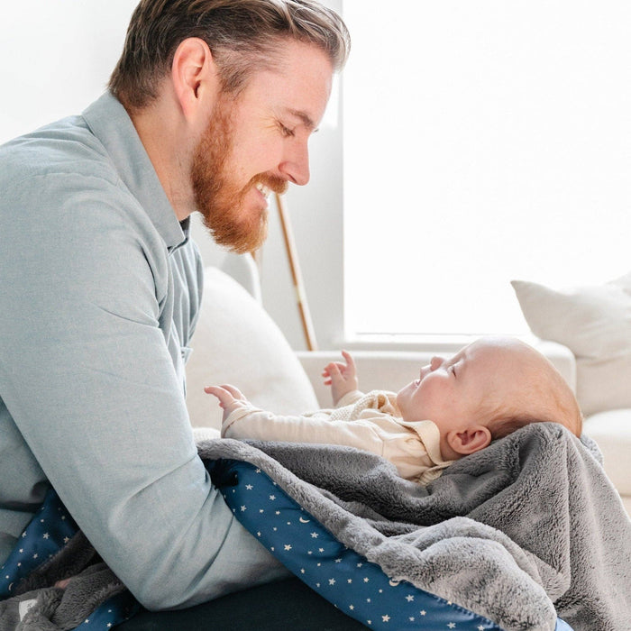 SATIN BACK RECEIVING BLANKETS