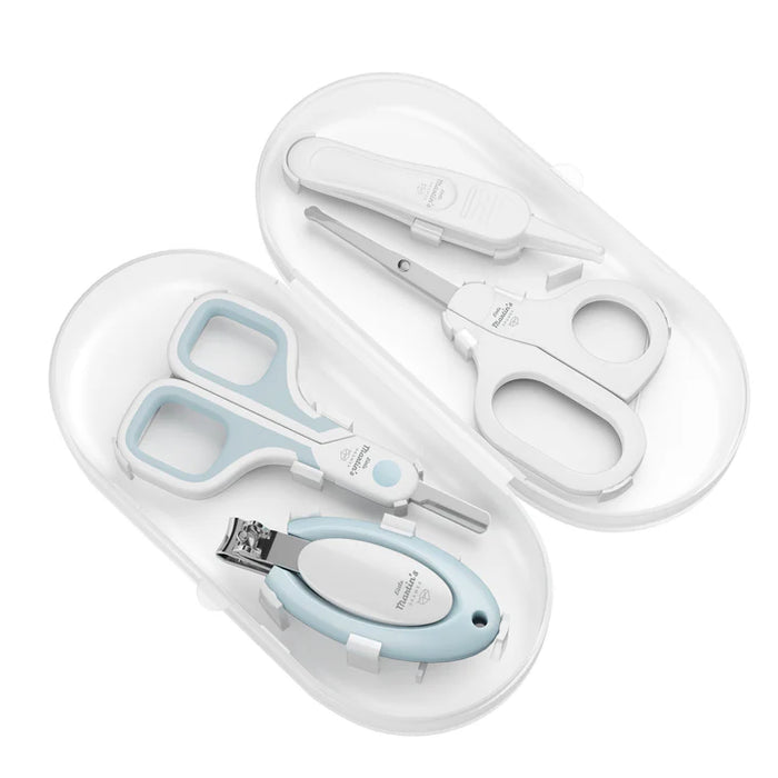 Little Martin's Nail Care Kit (1 Clipper, 2 Scissors, 1 Tweezer) - Blue