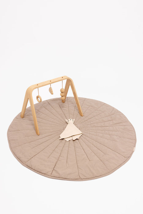 Desert Lark/Acadian - Linen Quilted Playmat - Nature Baby Outfitter