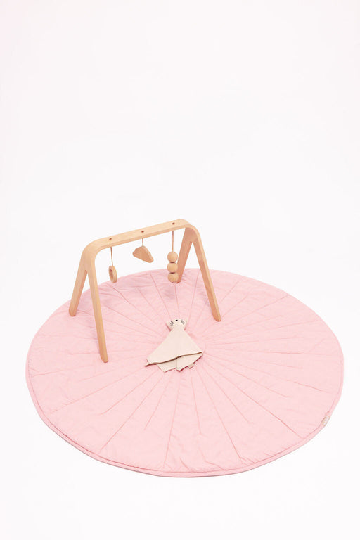 Galah/Sparrow - Linen Quilted Playmat - Nature Baby Outfitter