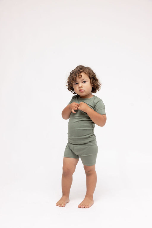 Acadian - CloudBlend™ Short Sleeve Pajamas Set - Nature Baby Outfitter