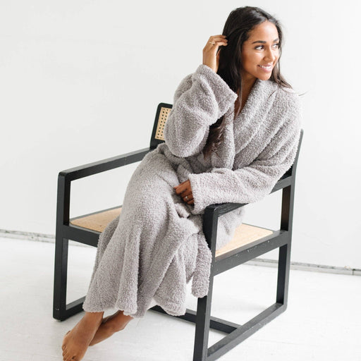 Gray Cozy Bamboni Robe - Nature Baby Outfitter