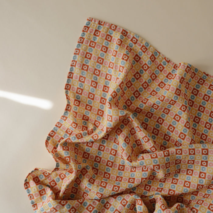 Organic Cotton Muslin Swaddle Blanket - Nature Baby Outfitter