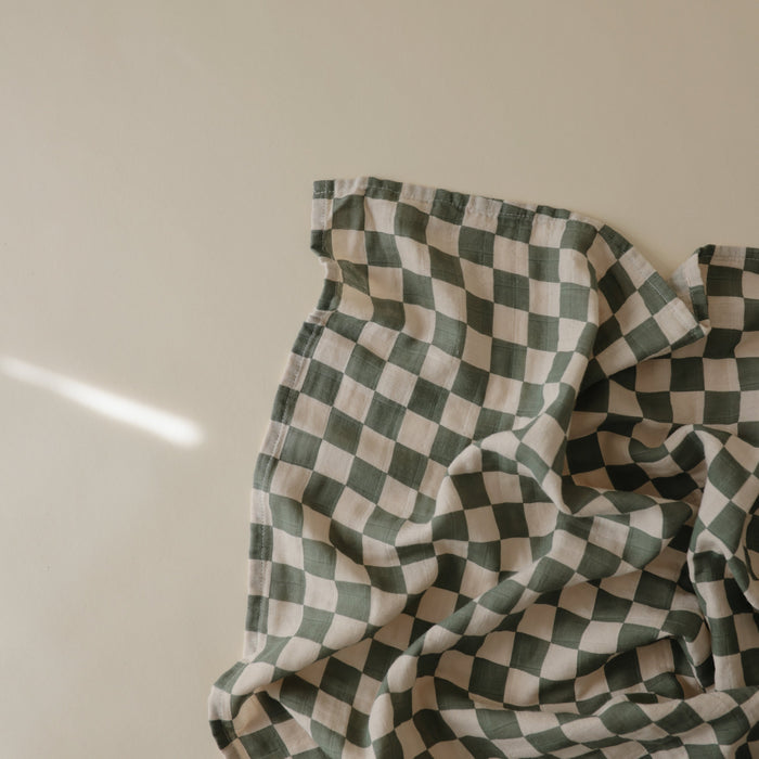 Organic Cotton Muslin Swaddle Blanket - Nature Baby Outfitter