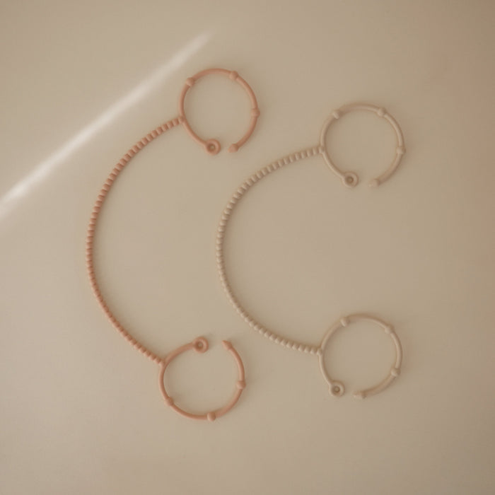 Adjustable Silicone Strap 2-Pack - Nature Baby Outfitter