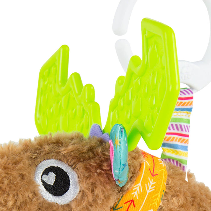 TOMY Lamaze Mortimer the Moose Clip&Go Stroller Toy for Baby