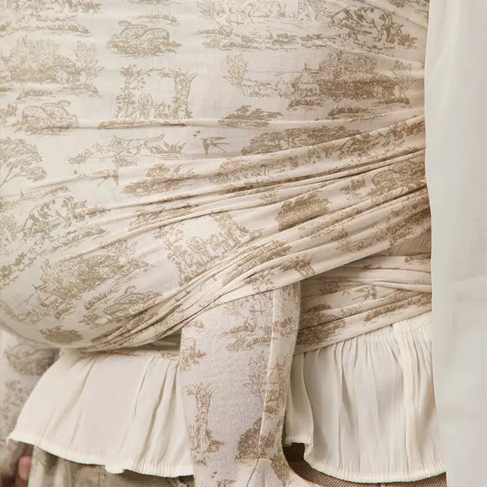 Ecru Toile Wrap