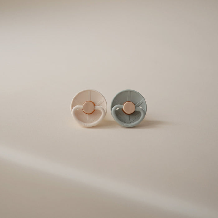 FRIGG Little Viking Natural Rubber Pacifier 2-Pack - Nature Baby Outfitter