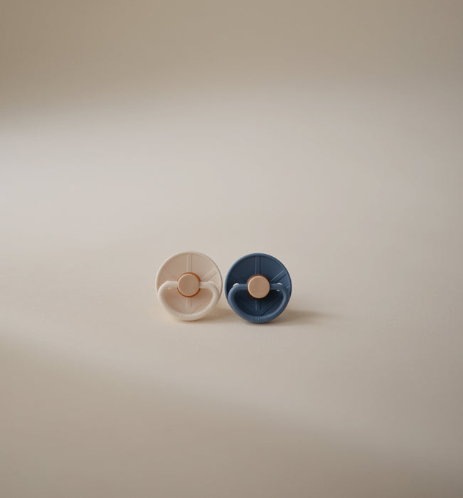 FRIGG Little Viking Natural Rubber Pacifier 2-Pack - Nature Baby Outfitter