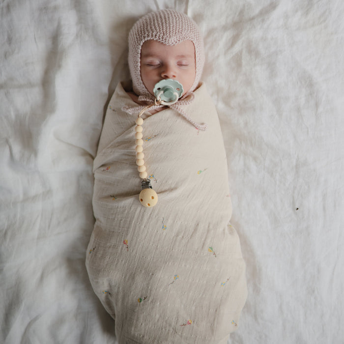 Organic Cotton Muslin Swaddle Blanket - Nature Baby Outfitter