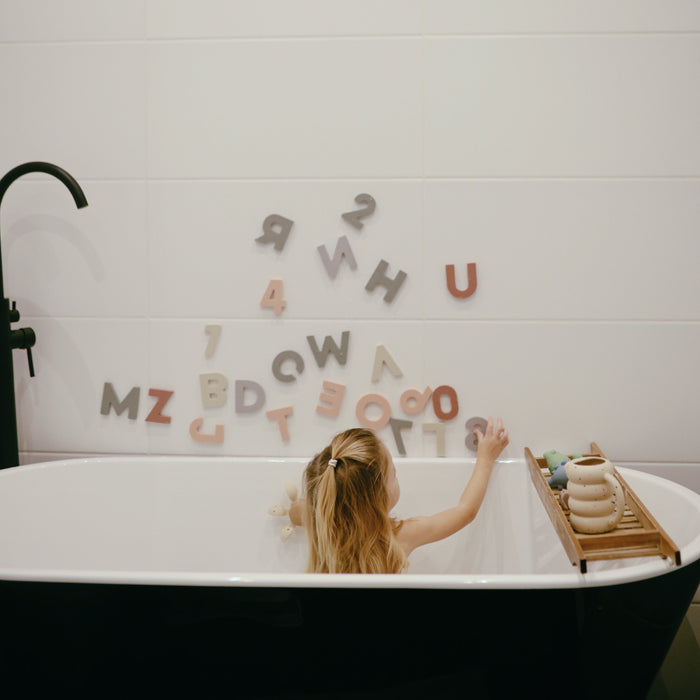 Letters & Numbers Bath Play Set - Nature Baby Outfitter