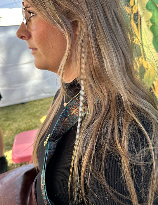 D.I.Y Hair Feathers & Tinsel
