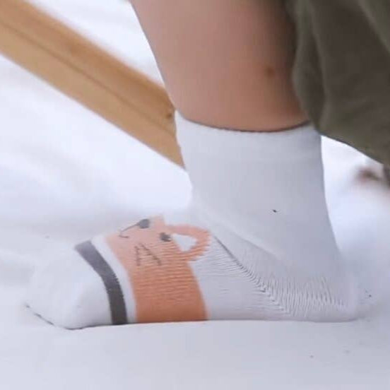 Cat Organic Cotton Socks for Kids