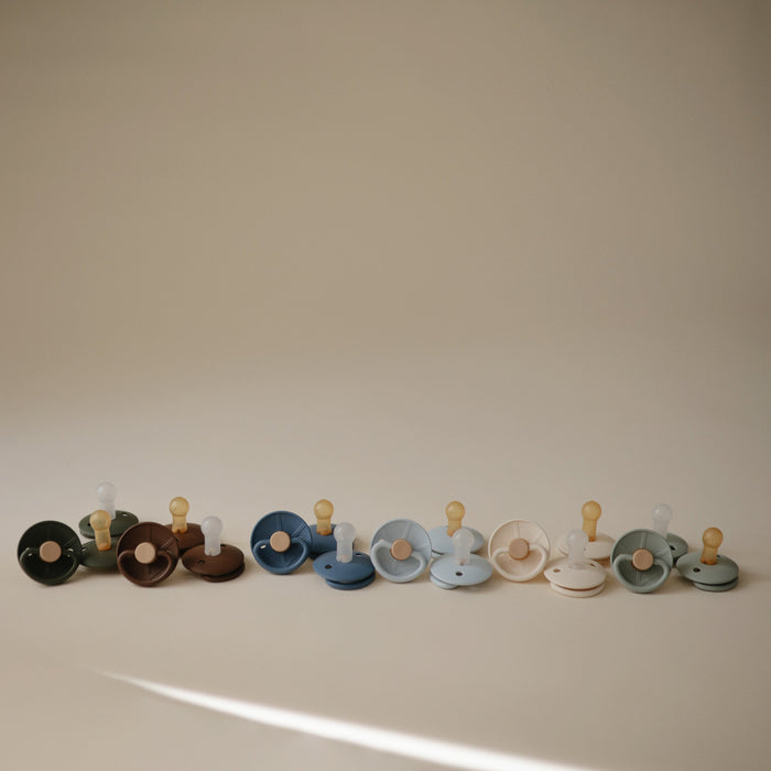 FRIGG Little Viking Natural Rubber Pacifier 2-Pack - Nature Baby Outfitter