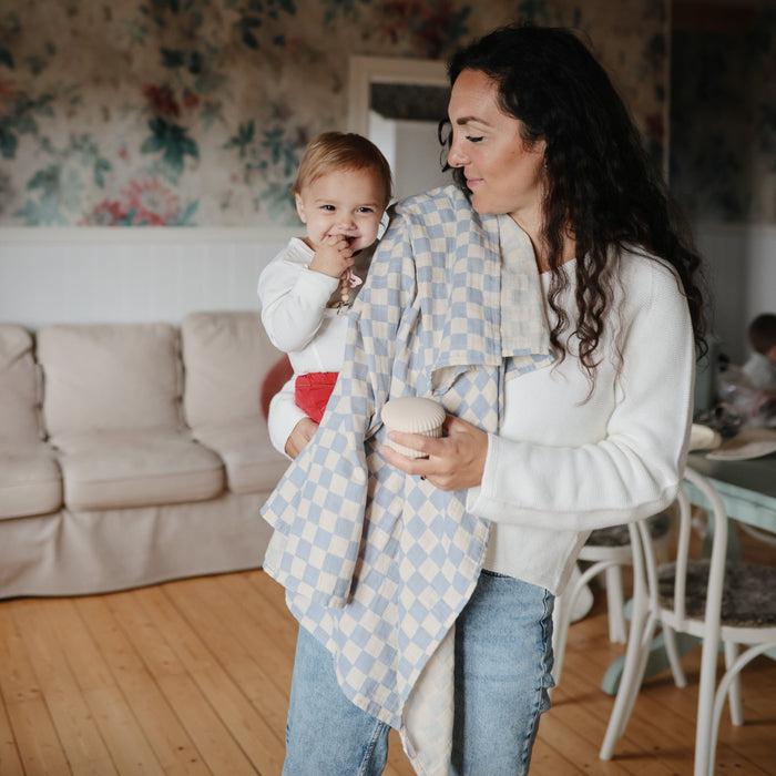 Organic Cotton Muslin Swaddle Blanket - Nature Baby Outfitter