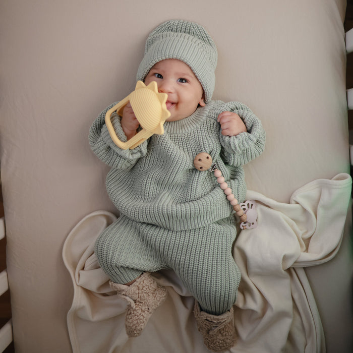 Chunky Knit Sweater - Nature Baby Outfitter