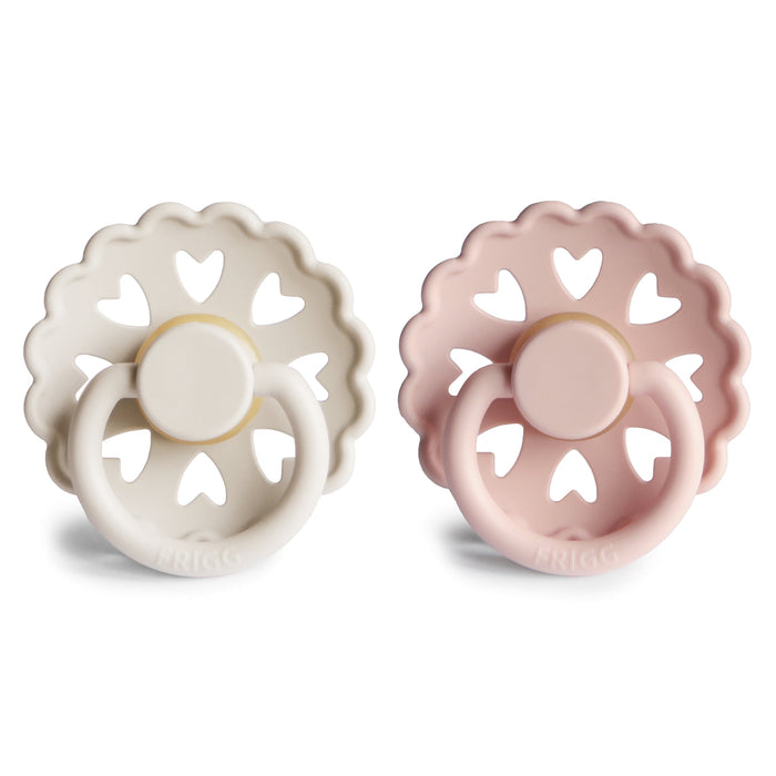 FRIGG Andersen Fairytale Natural Rubber Pacifier 2-Pack - Nature Baby Outfitter