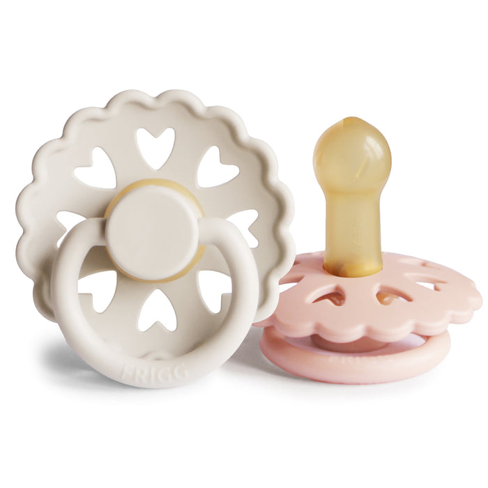 FRIGG Andersen Fairytale Natural Rubber Pacifier 2-Pack - Nature Baby Outfitter