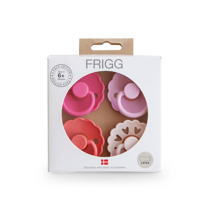 FRIGG Natural Rubber Pacifier 4-Pack - Nature Baby Outfitter