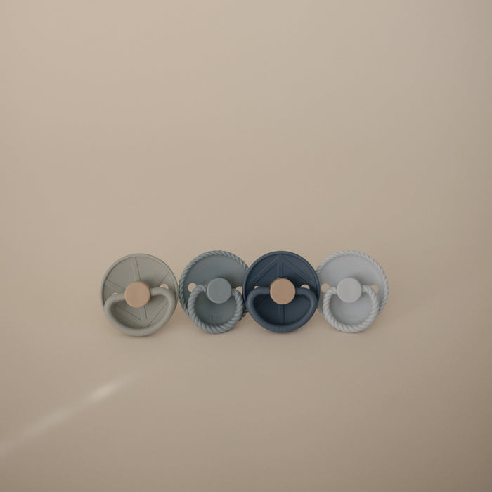 FRIGG Natural Rubber Pacifier 4-Pack - Nature Baby Outfitter