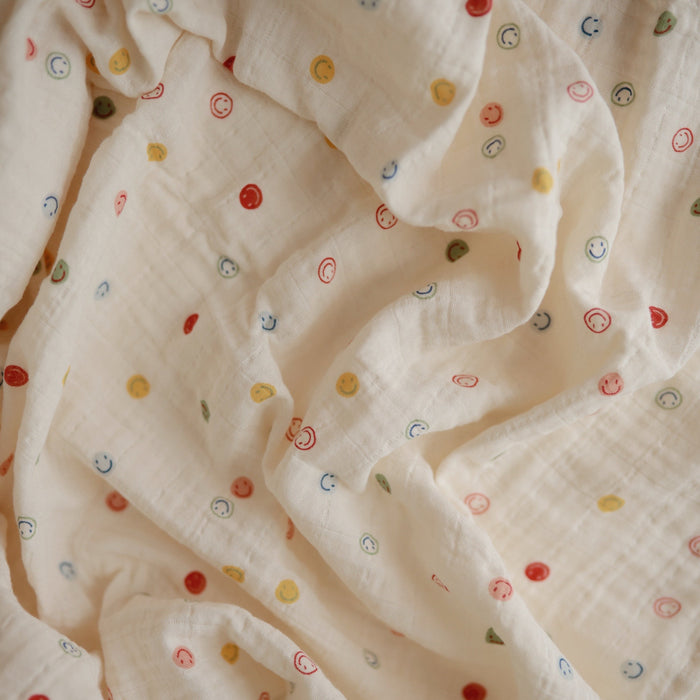 Organic Cotton Muslin Swaddle Blanket - Nature Baby Outfitter
