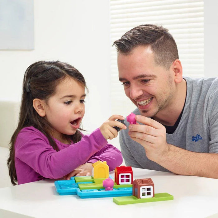 Three Little Piggies Preschool Puzzle Game