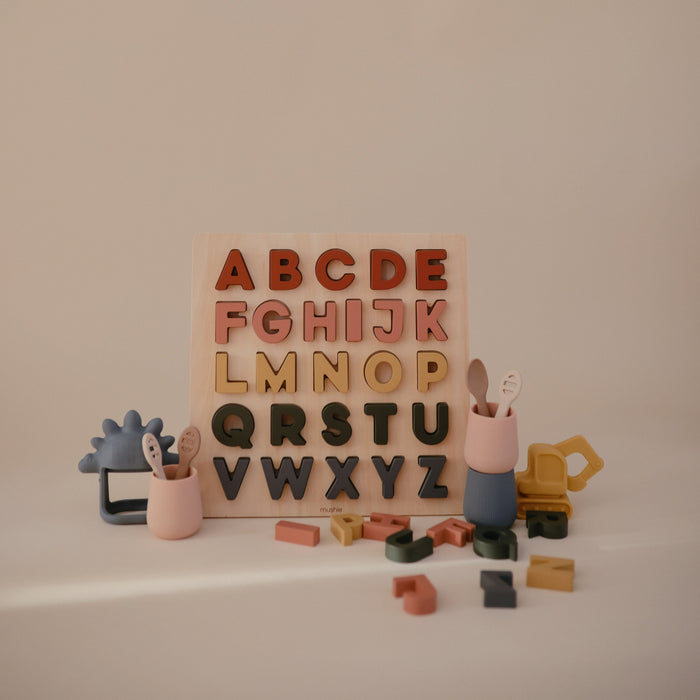 Wooden Alphabet Puzzle - Nature Baby Outfitter