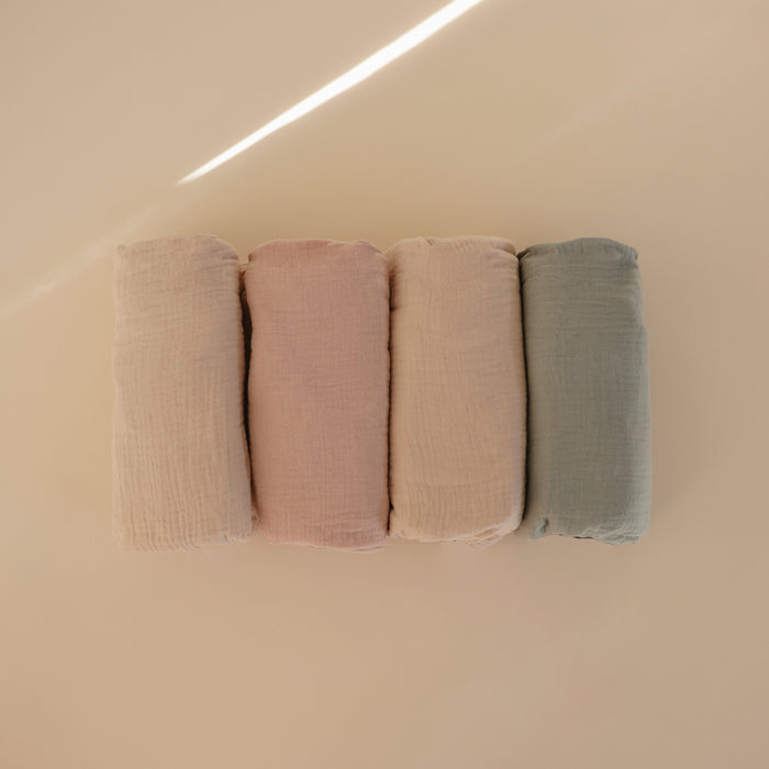 Extra Soft Muslin Crib Sheet - 2 Pack - Nature Baby Outfitter