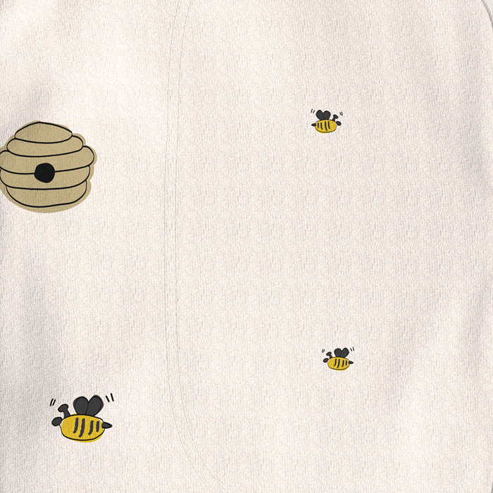 Bees & Honey Bamboo Footie Pajamas