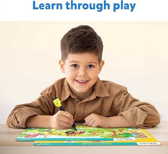 Search & Find Wipe and Write Activity Mats