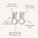 Bunny Teether - Nature Baby Outfitter